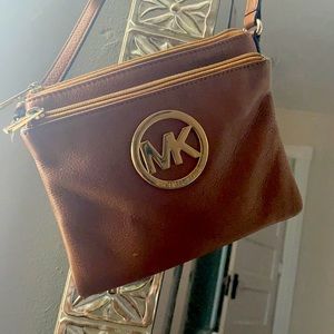 Michael Kors Double Zipper Crossbody